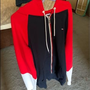 Tommy Hilfiger Zip Up Sweatshirt w/ Hood